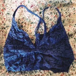 Blue Aerie lace bralette